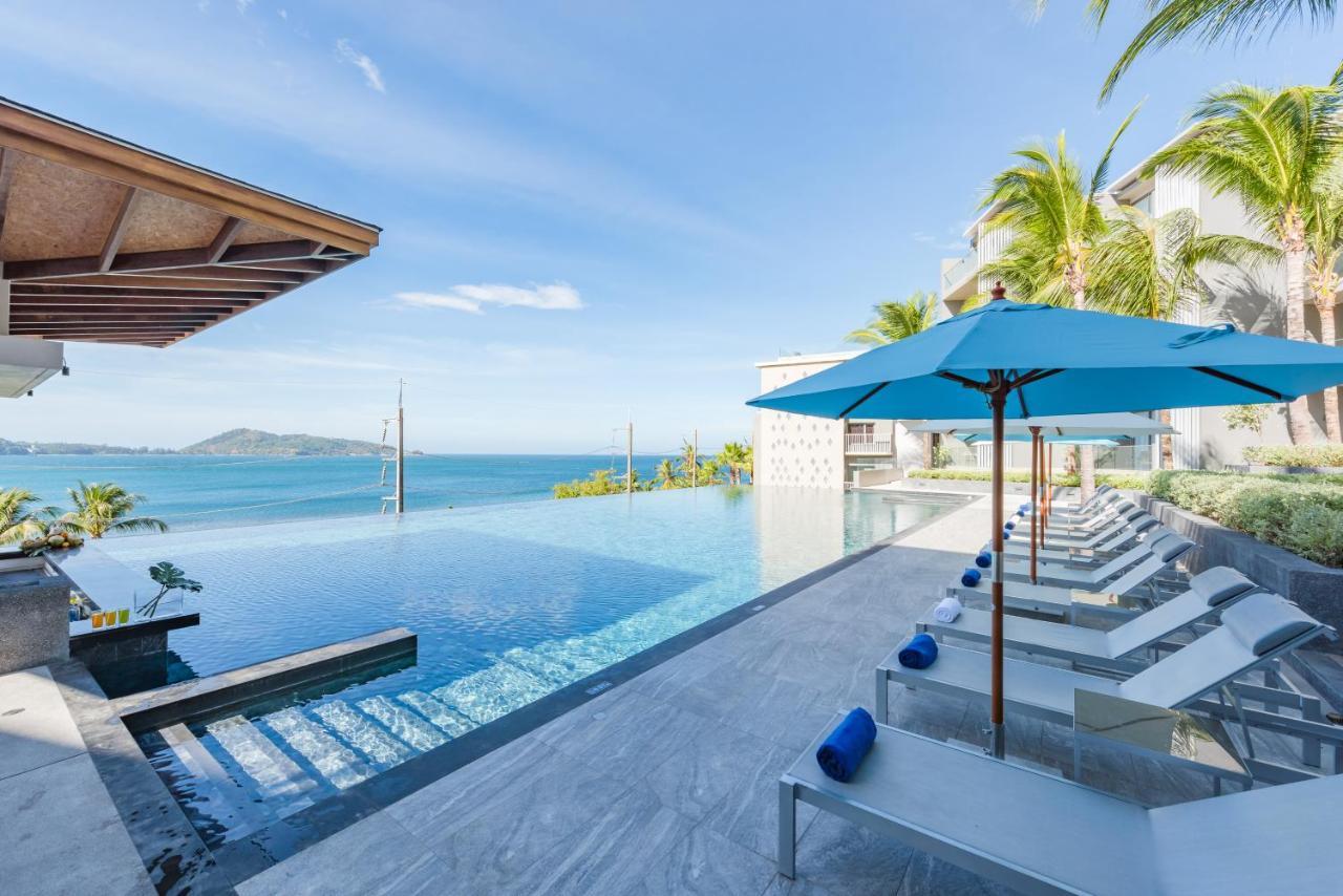 Oceanfront Beach Resort - Sha Extra Plus Patong المظهر الخارجي الصورة Infinity pool at the hotel